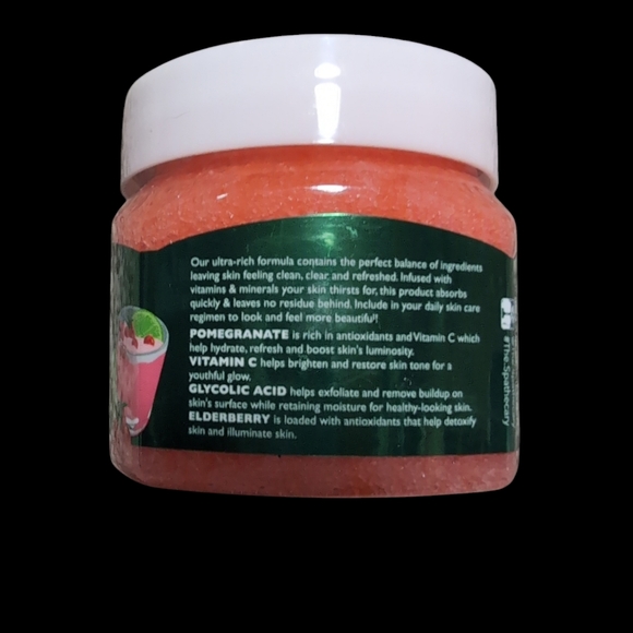 Pomegranate Punch Sugar Scrub, bath crystals and Shower Gel -New - Picture 4 of 4